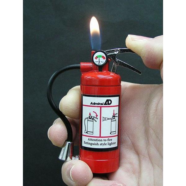 消火器ライター 電子ライター Ledライト付き ガス注入式ライター アドミラル産業 おもしろライター お得まとめ買い 10個セット ディスプレイ付 Ad Set At Shop 通販 Yahoo ショッピング