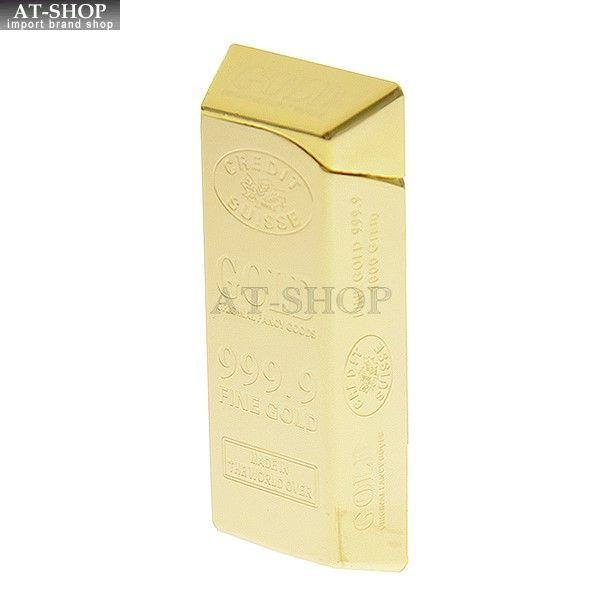 ターボライター インゴットジェット 価格 交渉 送料無料 金塊 インゴット おもしろライター 1個 ガス注入式ライター アドミラル産業