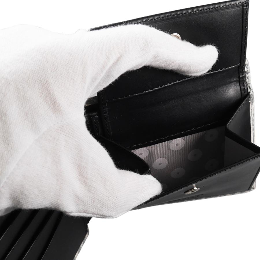 Paul Smith ポール・スミス 財布サイフ 二つ折り財布(小銭入れ付き） AKXA1033 W590 E グレーホワイト