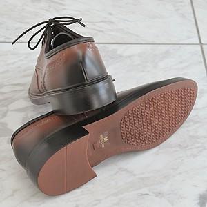 【あすつく】ウィングチップ レインシューズ メンズ 雨靴  ATTM-003 キャメル サイズ：M｜at-shop｜02