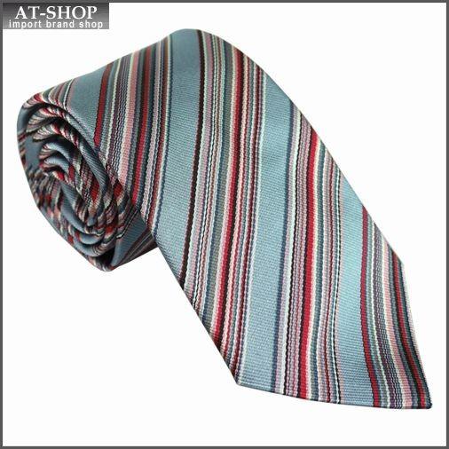 Paul Smith（ポール・スミス） ネクタイ 8cm ストライプ柄 サックス