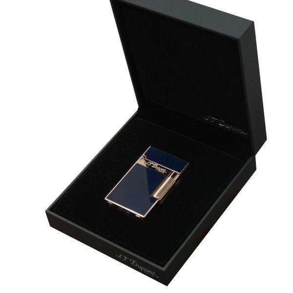 S.T.DUPONT S.T. DUPONT デュポン ライター ライン2 ブルー 純正 S.T.DUPONT S.T. DUPONT デュポン ライター ライン2 ブルー 純正