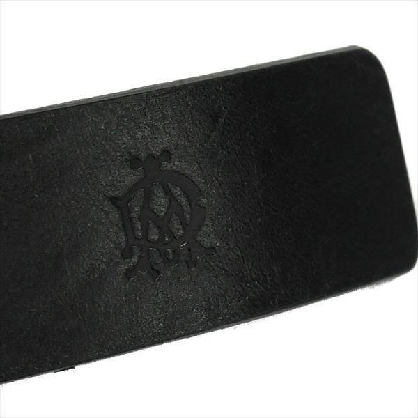 dunhill（ダンヒル） ベルト HPS265A 型押しつや無しブラック : AT