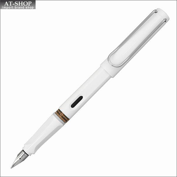 LAMY ラミー 万年筆 サファリ　L19WH ホワイト ペン先 M：中字  l19whxm｜at-shop