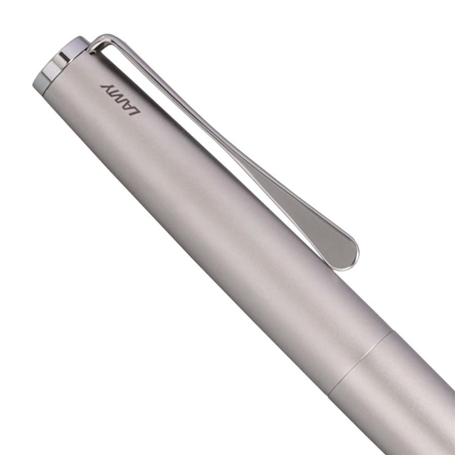 LAMY ラミー ボールペン ローラーボール（水性ボールペン） スチュディオ L368 シルバー l368rbの画像
