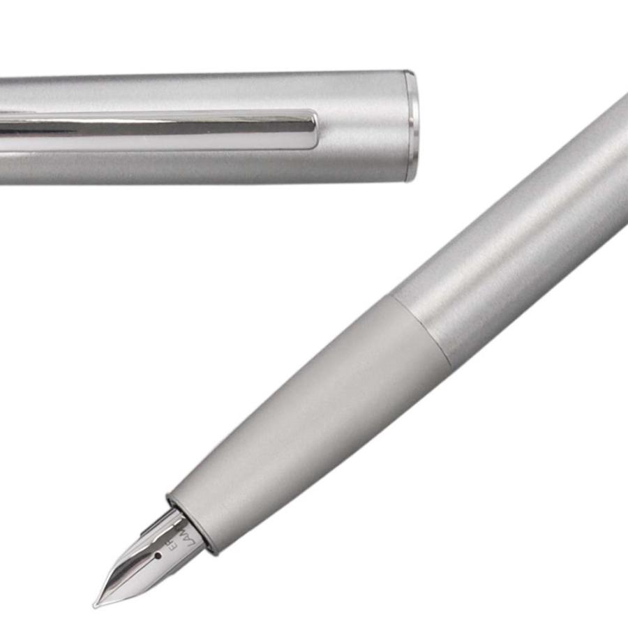 ラミー万年筆 アイオン オリーブシルバー LAMY ラミー 万年筆 アイオン オリーブシルバー ペン先 EF：極細