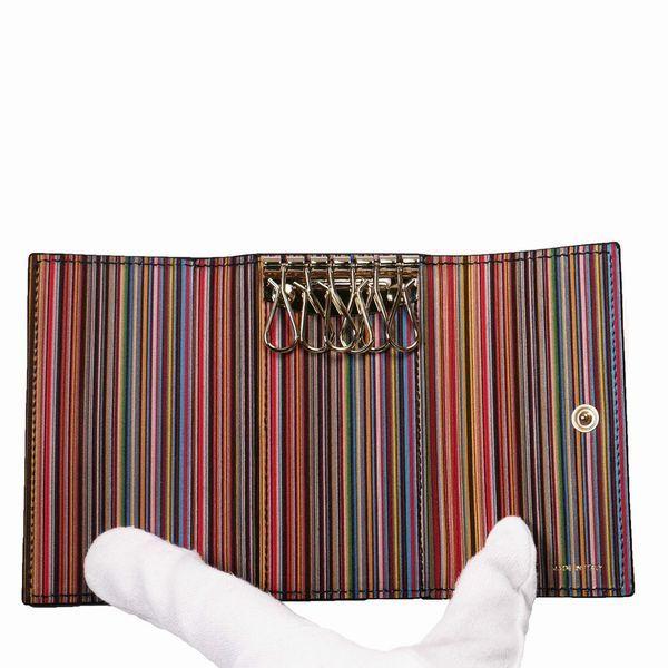 ポールスミス キーケース Paul Smith M1A-1981-BMULTI ブラック×マルチカラー