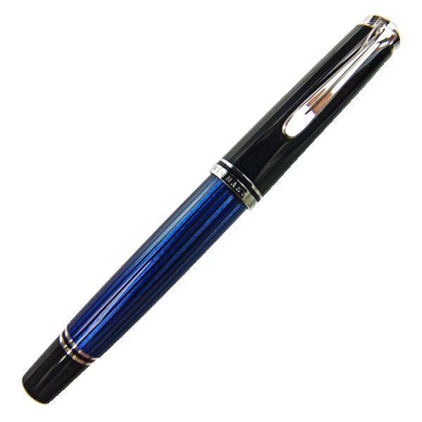 Pelikan（ペリカン） 万年筆 スーベレーン M405 ブルー縞 ペン先 EF