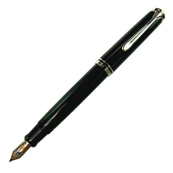 Pelikan（筆記具） - Pelikan 伽藍鳥 筆 スーベレーン M805 黒いこと 書き込み先 ＥＦ：極細 キッチン、日用品、文具-筆記用具-万年筆