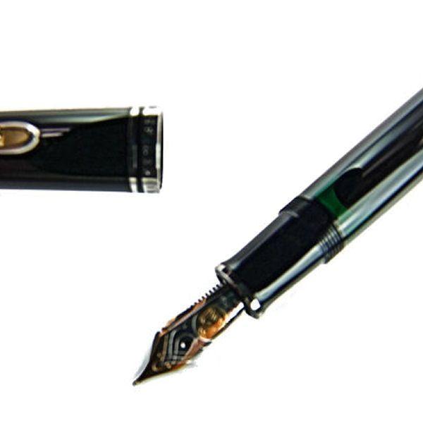 Pelikan（ペリカン） 万年筆 スーベレーン M805 ブラック ペン先 F 