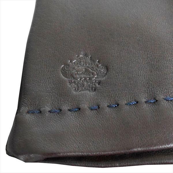 OROBIANCO オロビアンコ 手袋 メンズ グローブ 羊革 ORM-1403 DARKBROWN ブラウン サイズ：8.5（24ｃｍ）｜at-shop｜04