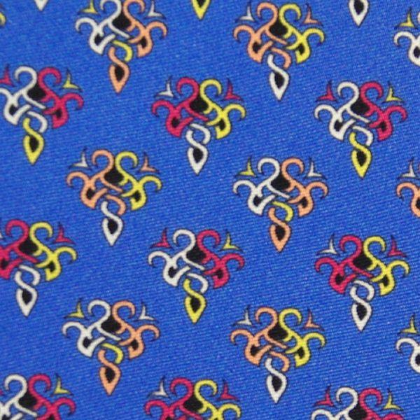 EMILIO PUCCI（エミリオプッチ） ネクタイ ブルー系 P8022x12 : AT