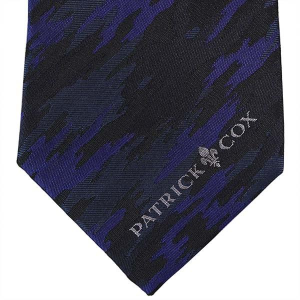 PATRICK COX パトリックコックス ネクタイ 約9.5ｃｍ ネイビー系 PC-013-NAVY｜at-shop｜02