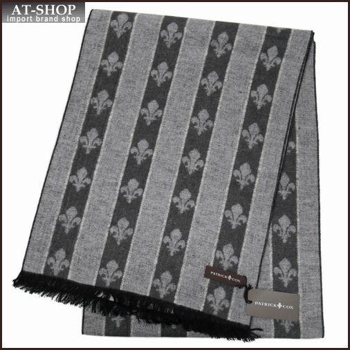 PATRICK COX（パトリックコックス） マフラー PC-1001-GRAY-521973