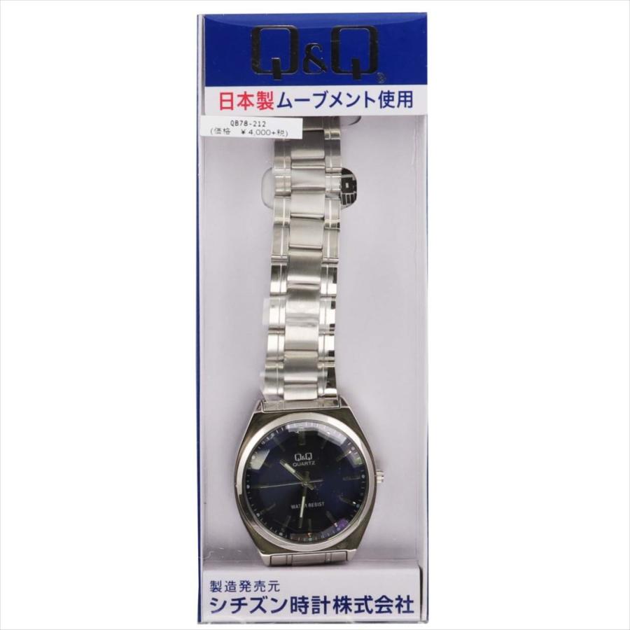 CITIZEN シチズン 腕時計 Q&Q カットガラス クラシック メンズ CITIZEN シチズン 腕時計 Q&Q カットガラス クラシック メンズ