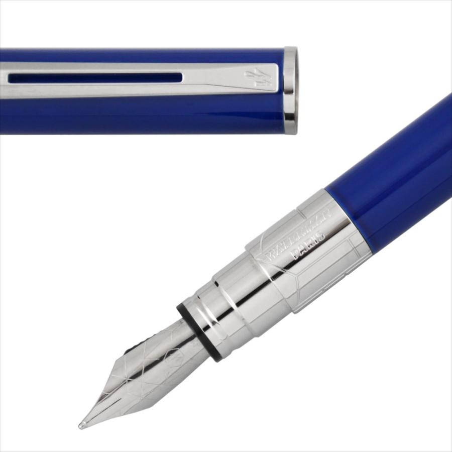 WATERMAN ウォーターマン 万年筆 パースペクティブ ブルーCT ペン先 F:細字　1904576AS｜at-shop｜04