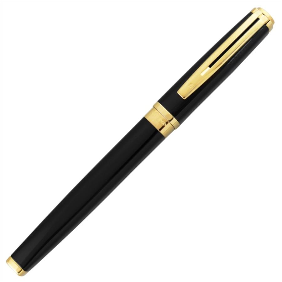 WATERMAN ウォーターマン 万年筆 エクセプションスリム ブラックラッカーＧＴ ペン先 F:細字　S2223152｜at-shop｜02