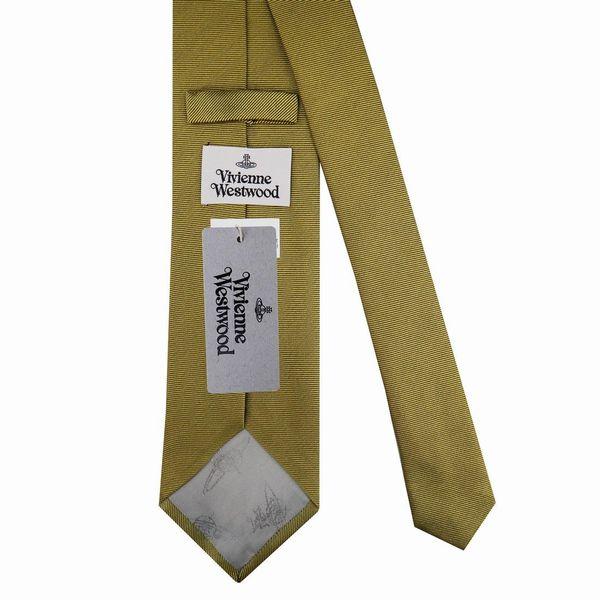 極美品✨️ヴィヴィアンウエストウッド ネクタイ グレー 金 オーブ スカル 極美品✨️ヴィヴィアンウエストウッド ネクタイ グレー 金