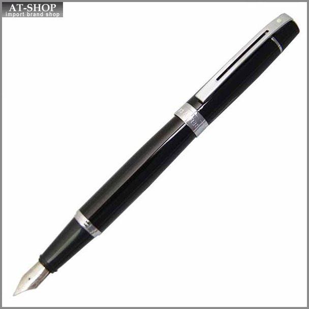 SHEAFFER シェーファー 万年筆　シェーファー300　ソリッドブラック ペン先 M（中字） SGC9312PNM  N0931250｜at-shop