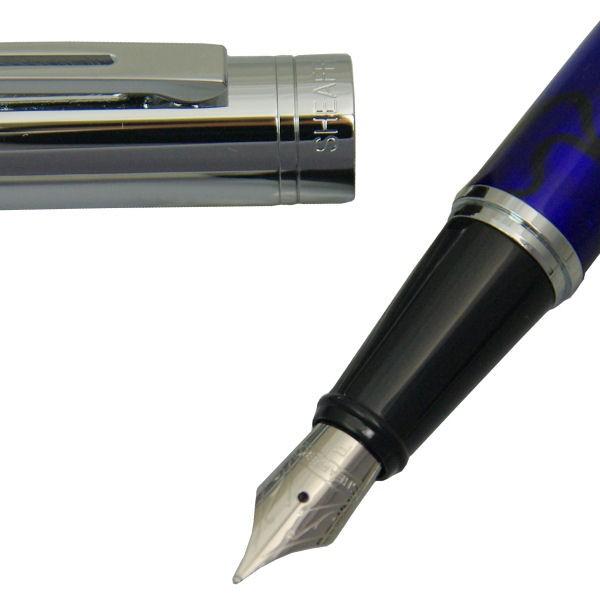 SHEAFFER シェーファー 万年筆 シェーファー300 マーブルブルー ペン先