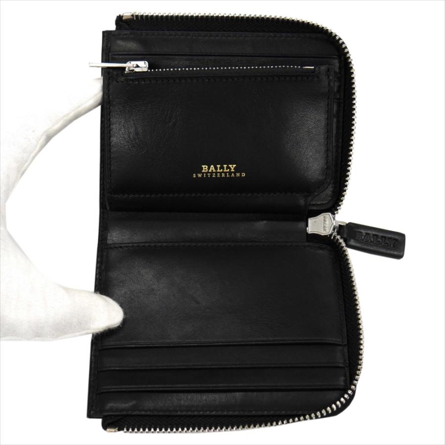 BALLY バリー 財布サイフ ファスナー小銭入れ TEKAR カラー290 BLACK  6206801 ブラック｜at-shop｜03