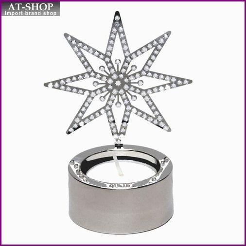 スワロフスキー SWAROVSKI 5030477 Tea Light Silver Star シルバースター クリスタル ティーライト