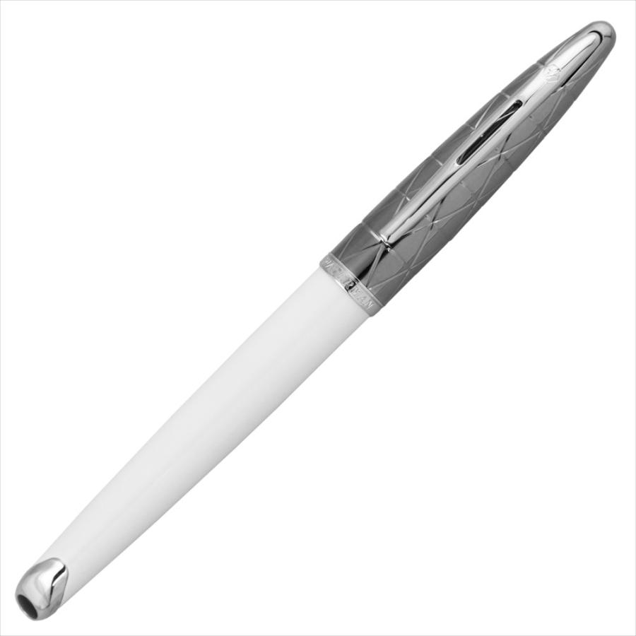 WATERMAN ウォーターマン 万年筆 カレンDX コンテンポラリーホワイトST ペン先 EＦ：極細  wm1003ef S2229161｜at-shop｜02