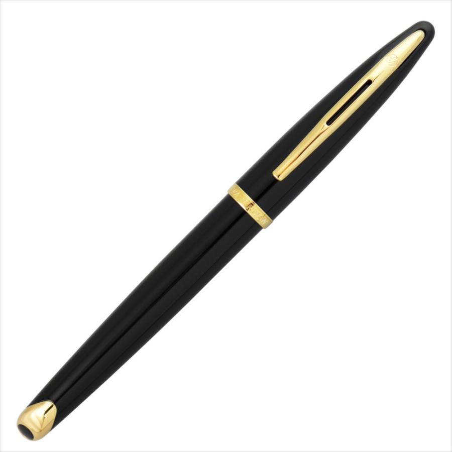 Waterman 万年筆 カレン ブラック・シーGT 細字 18金ペン先 WATERMAN（ウォーターマン） 万年筆 カレン ブラックシーGT