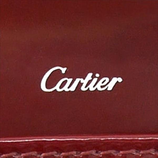 Cartier カルティエ 財布サイフ ハッピーバースデー 二つ折り長財布 L3001281 バーガンディレッド｜at-shop｜06