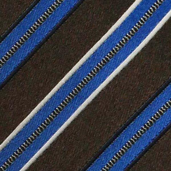 【新品タグ付】Ermenegildo Zegna ネクタイ ブルー ストライプ ZEGNA ゼニアネクタイ ゼニア Ermenegildo Zegna メンズ