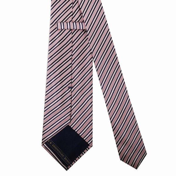 E.Zegna エルメネジルド・ゼニア ストライプ ネクタイ ZEGNA エルメネジルド ゼニア Ermenegildo Zegna ネクタイ