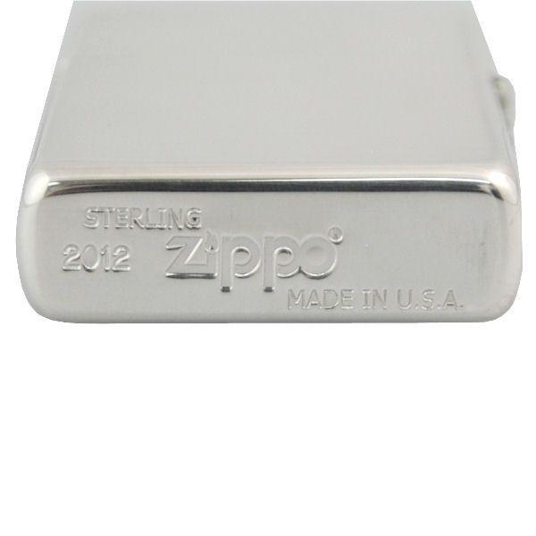 ジッポ ライター Zippo スターリングシルバー 純銀製 ポリッシュ加工 