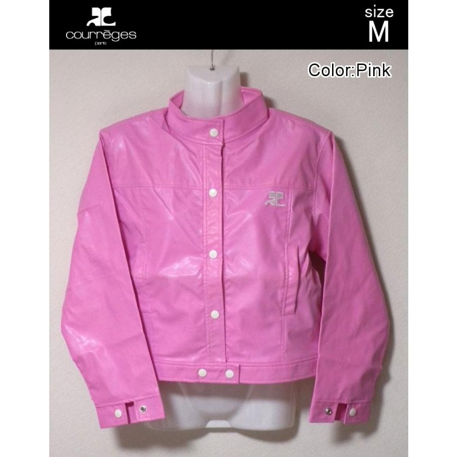 ジャケット ブルゾン ジャンパー アウター 上着 長袖 レディース ブランド おしゃれ アウトレット クレージュ Courreges ライダース 洋服 婦人服 ピンク M Ofs a アット スマイル 通販 Yahoo ショッピング