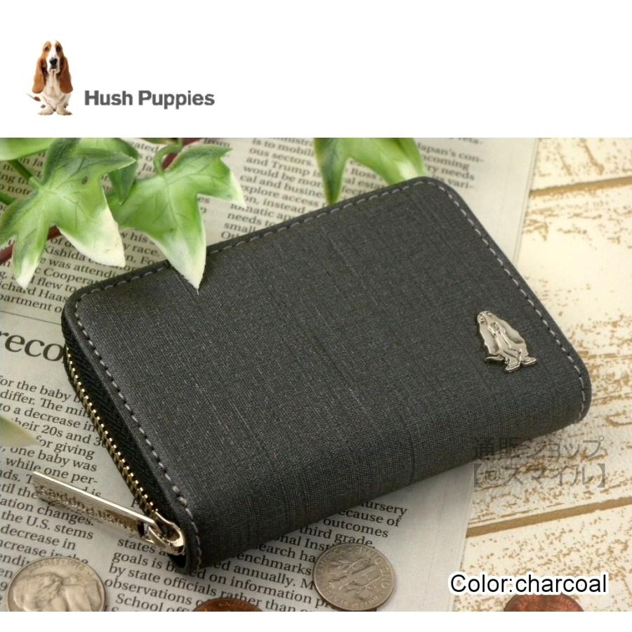 小銭入れ コインケース ラウンドファスナー 財布 メンズ ブランド おしゃれ アウトレット ナイロン 豚革 ハッシュパピー Hush Puppies 紳士 犬メタルロゴ 灰黒 Ofs b アット スマイル 通販 Yahoo ショッピング