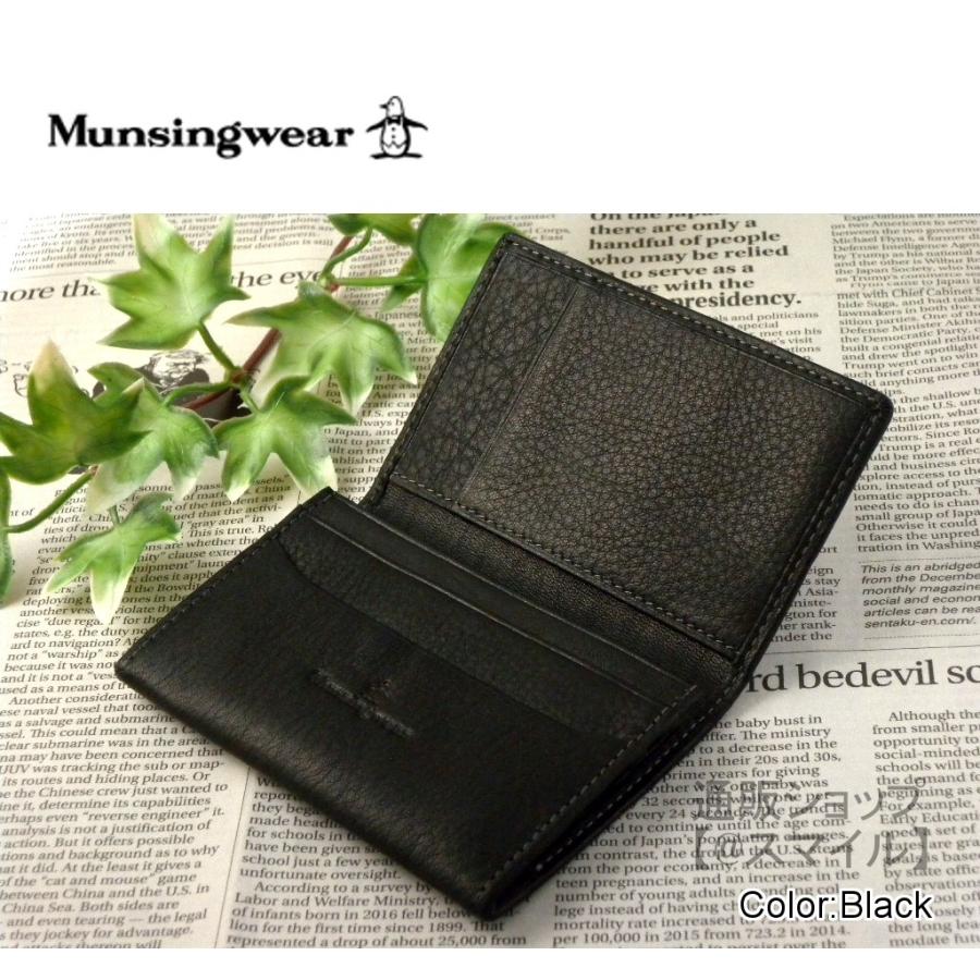 Munsingwear カードケース 名刺入れ マンシングウェア 薄型 Munsingwear カードケース 名刺入れ マンシングウェア 薄型