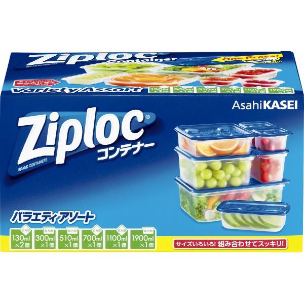 旭化成ホームプロダクツ ジップロック コンテナー バラエティアソート ( 内容量:1個 ) | ジップロック