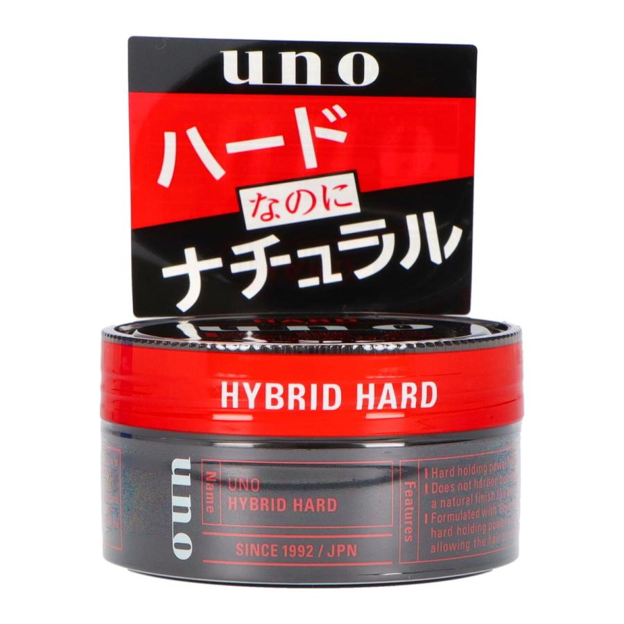 UNO ウーノ ワックス ハイブリッドハード 80g : アットツリーヤフー店