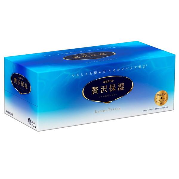 贅沢保湿 大王製紙 エリエール 400枚(200組) 箱ティッシュ ティッシュ
