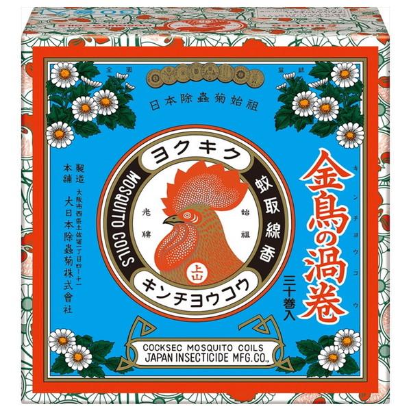 KINCHO 大日本除虫菊 金鳥 キンチョー 金鳥の渦巻V 30巻 紙函