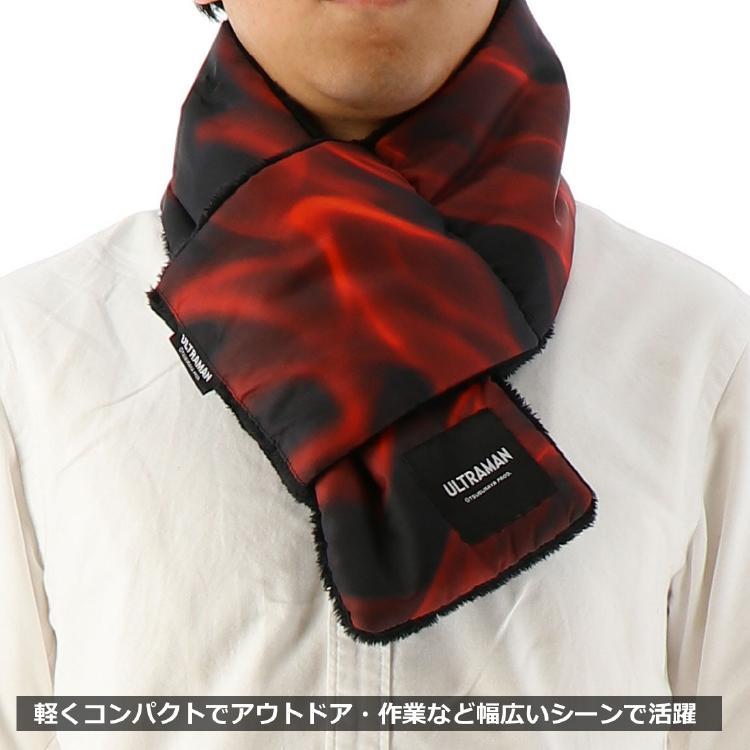 【在庫限り】 ウルトラマン 作業着 ネックウォーマー UT-19 マフラー メンズ セブン ティガ ゼロ 中綿 防寒 おしゃれ グッズ 冬 ボア 撥水 厚手 暖かい 弘進ゴム |  | 09