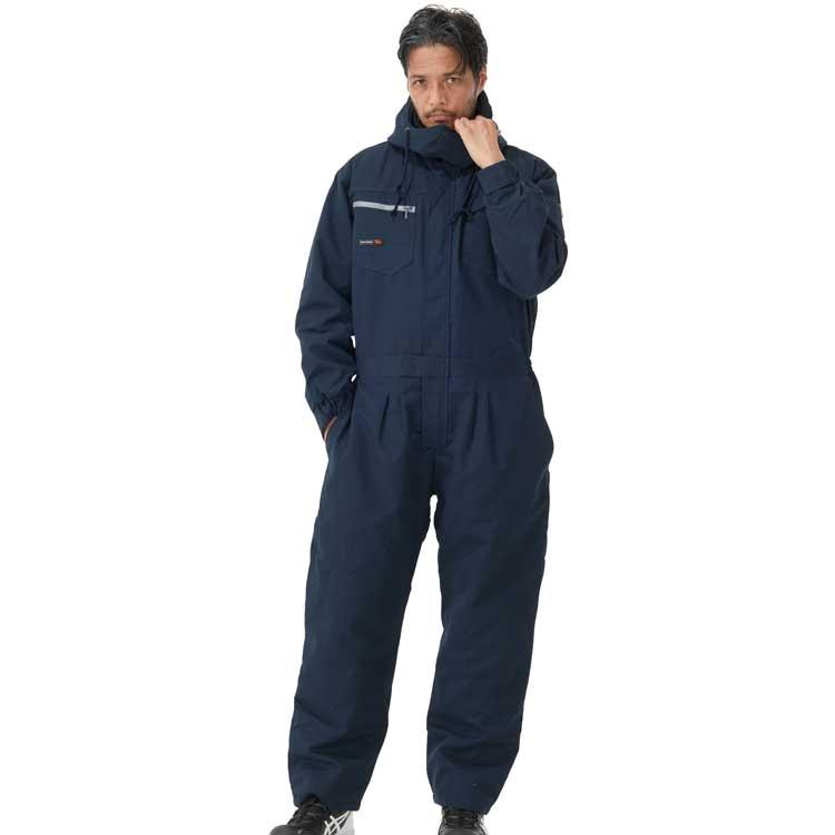 アタックベース 作業服 つなぎ 防寒 作業着 防寒着 防寒 ツナギ 防寒