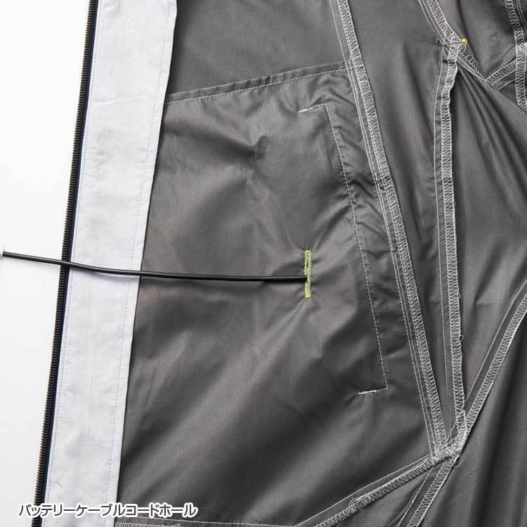 2022年 空調風神服 夏用 半袖 ブルゾン 作業服 作業着 メンズ レディース the tough 空調風神服半袖ブルゾン 服のみ 5545 空調作業服 サンエス | アタックベース | 11