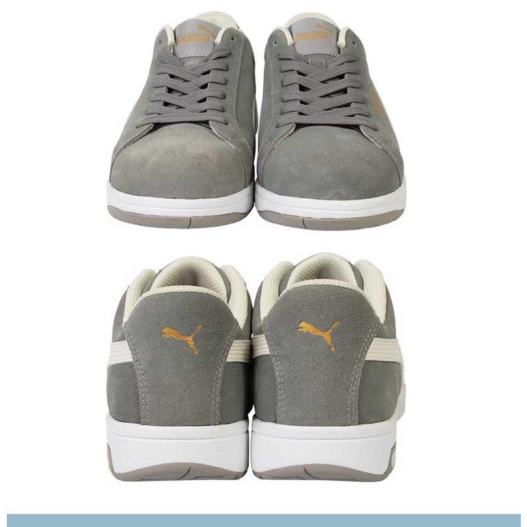 PUMA（プーマ） 安全靴 ヘリテイジ アイコニック ローカット 本革 紐