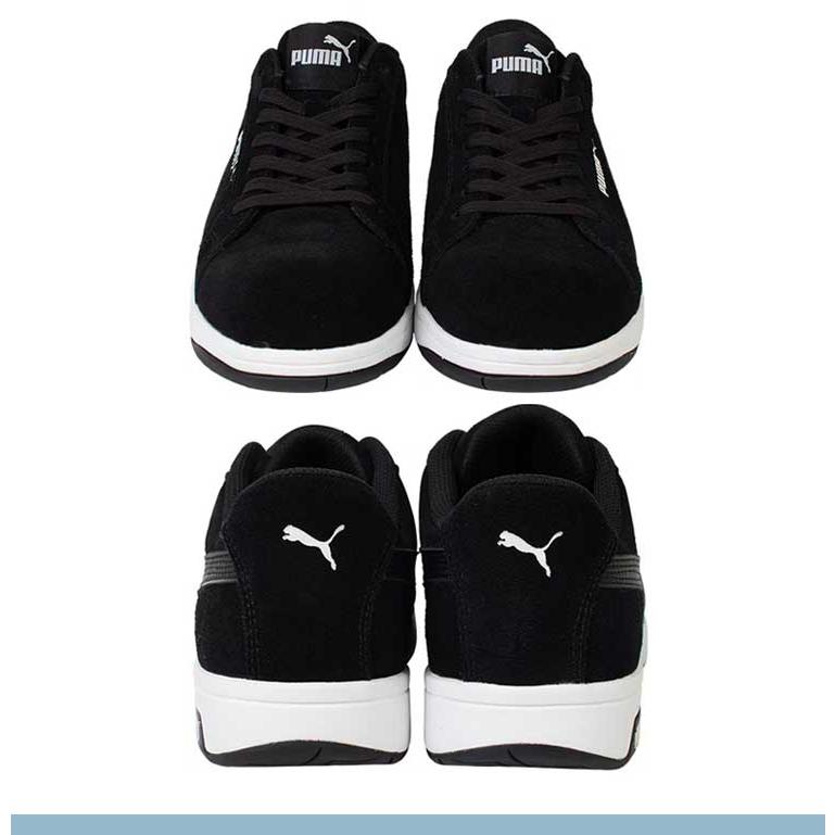 PUMA（プーマ） 安全靴 ヘリテイジ アイコニック ローカット 本革 紐