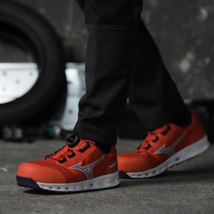 オールマイティ ミズノ 安全靴 BOA セーフティ 通気性 オールマイティ