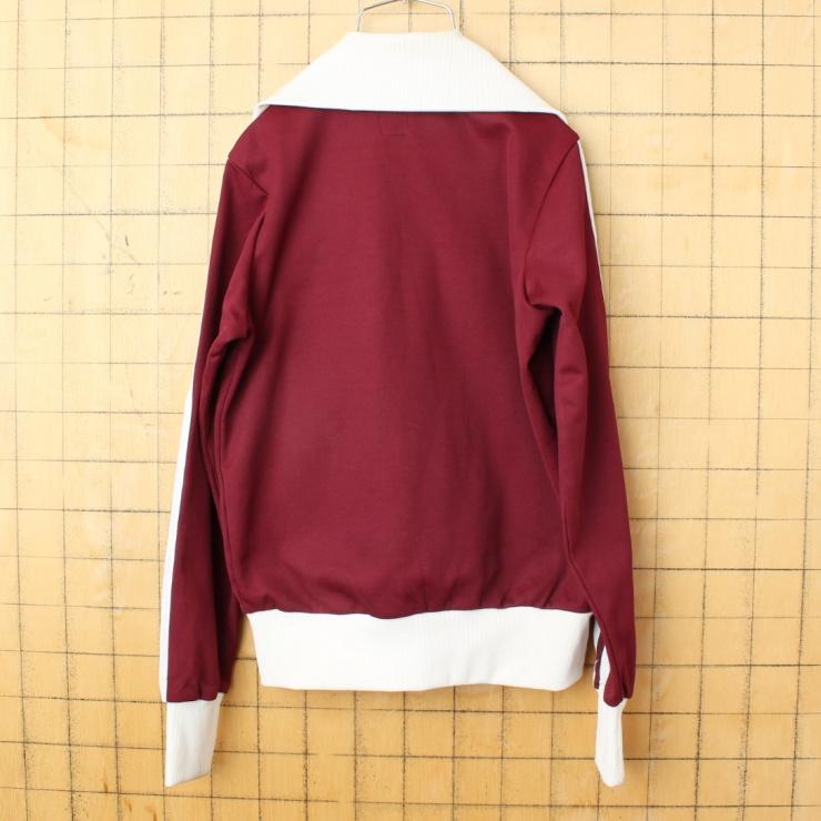 adidas アディダスオリジナルス ジャージ ボルドー 赤茶 レッド