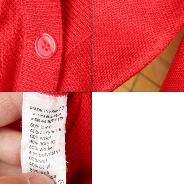 LACOSTE 70s 80s フランス製 フレンチ ラコステ ウール ニット LACOSTE 70s 80s フランス製 フレンチ ラコステ ウール ニット