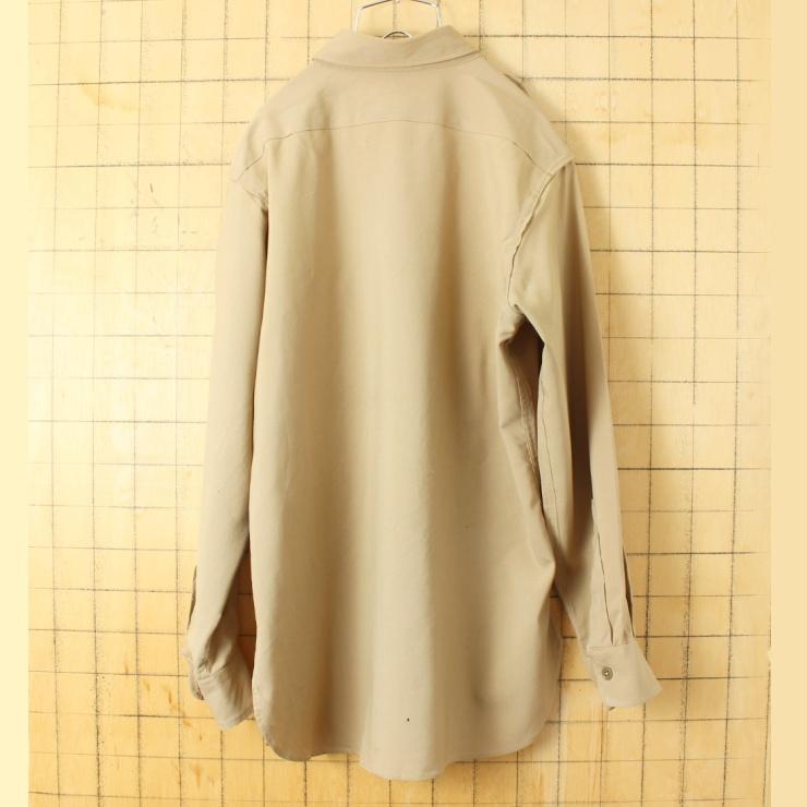 40s 50s USA REGULATION ARMY OFFICERS SHIRT ウールシャツ 40s 50s USA REGULATION ARMY OFFICERS SHIRT ウールシャツ