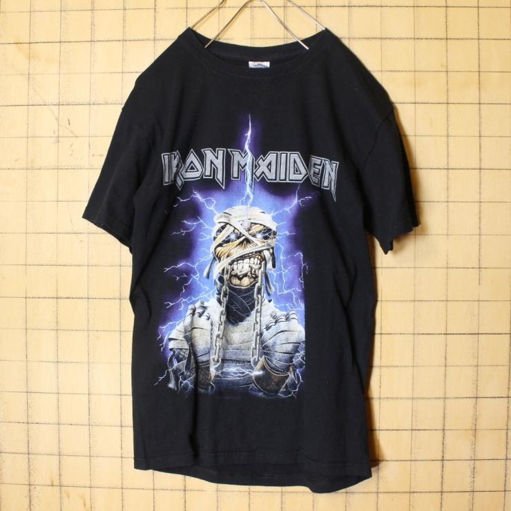 USA GILDAN IRON MAIDEN アイアン メイデン プリント バンド Tシャツ