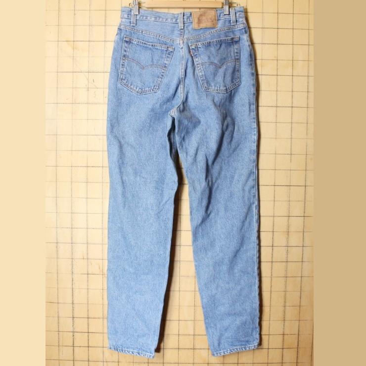 90s USA製 Levis リーバイス 501 ブルー ジーンズ デニム パンツ W31相当 アメリカ古着｜ataco-garage｜04